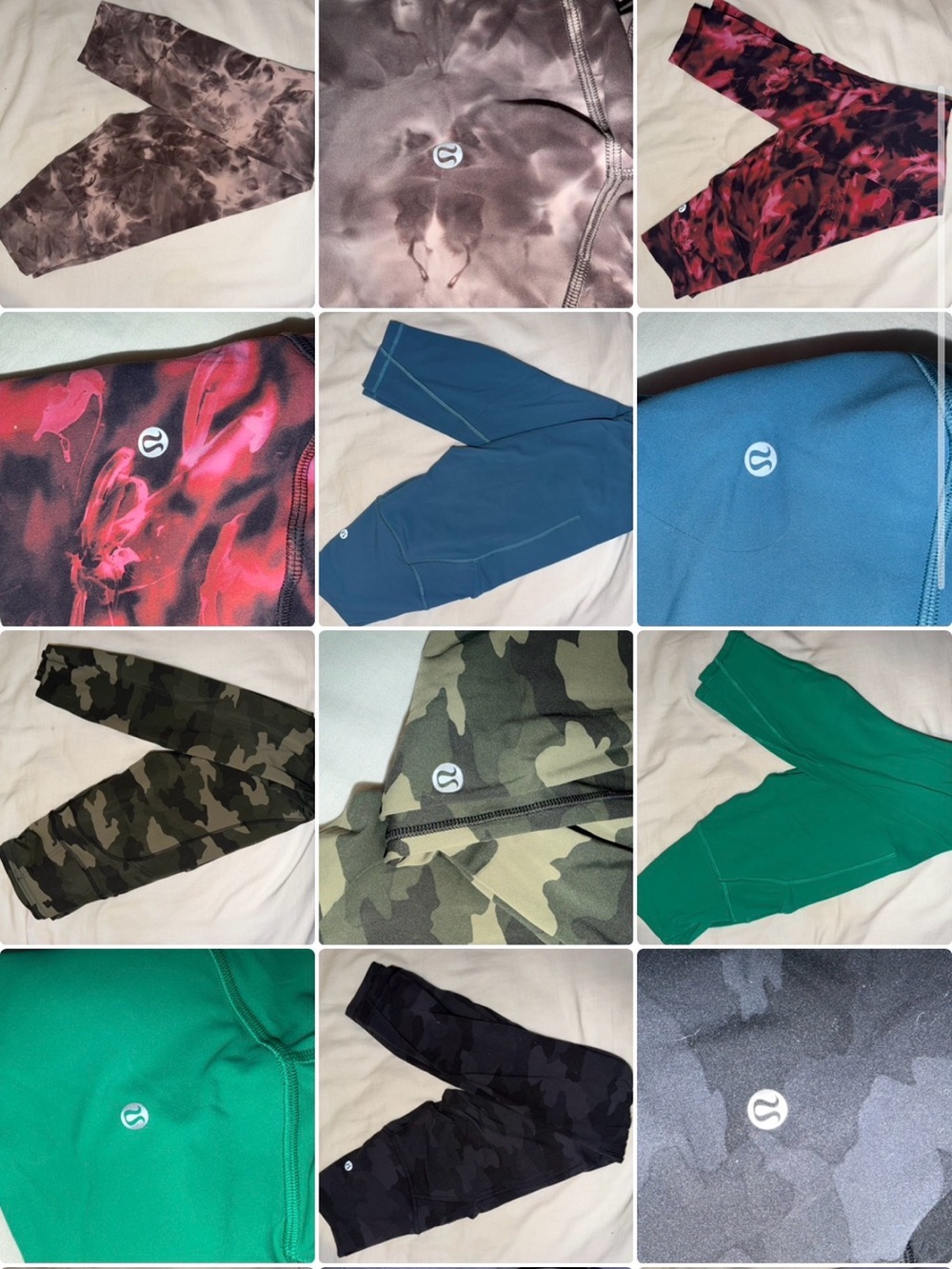 6 lululemon leggings size 2, 25 inch inseam